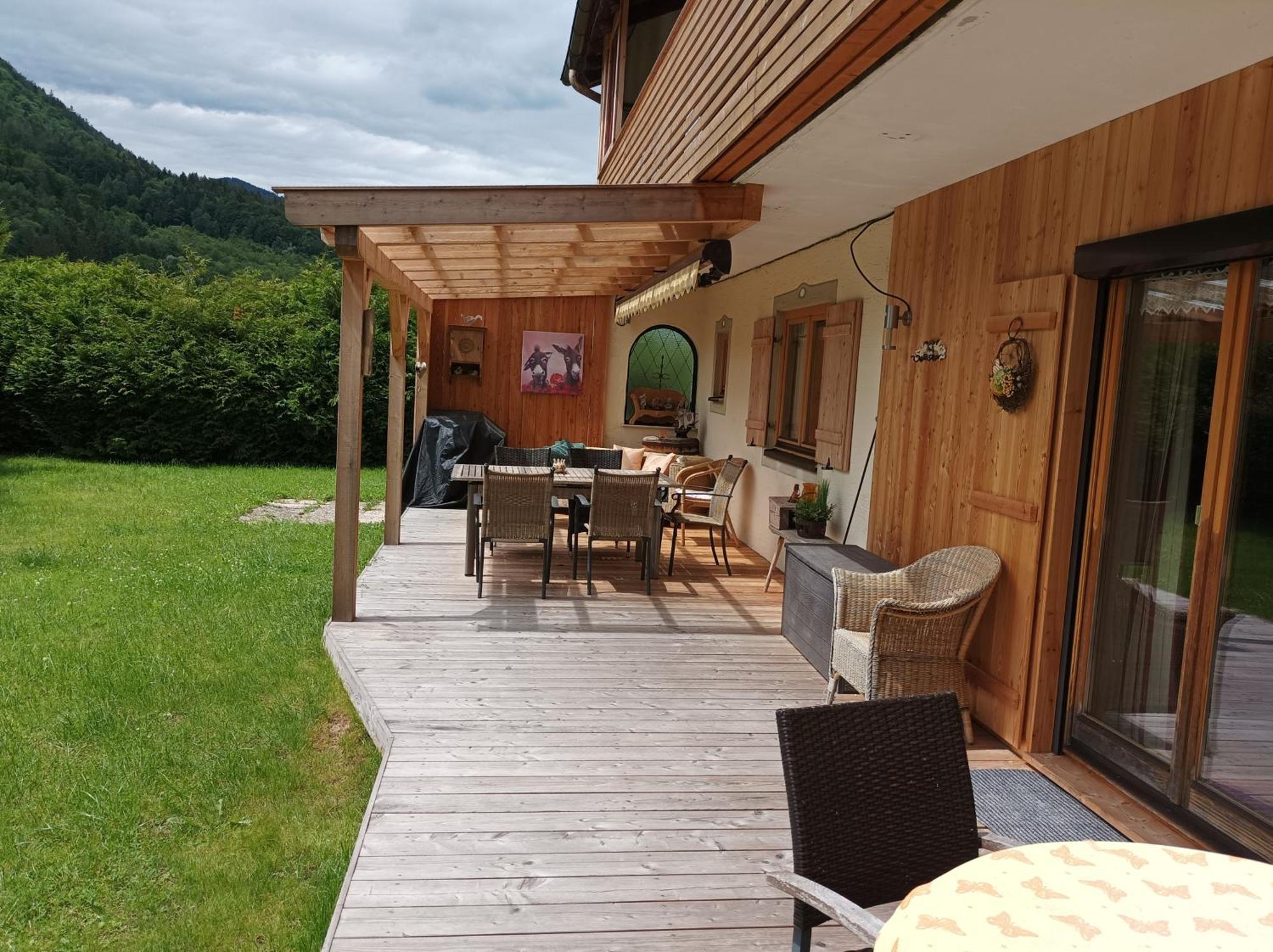 Ferienwohnung Dopplerhof's Staufenhaus Piding Exterior foto